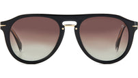 DB 7032/G/CS Black Gold Brown Shaded Polarized