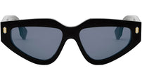 Fendi Roma Black Geometric Sunglasses