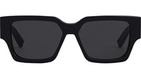 CD SU Black Geometric Sunglasses