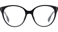 Fendi Essential Black Round Eyeglasses