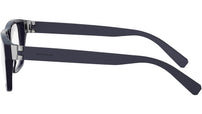 Aluminium Blue Rectangular Eyeglasses