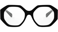 Triomphe Black Geometric Eyeglasses