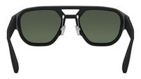 Aluminium Black Pilot Sunglasses