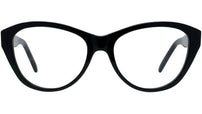 4G Liquid Black Butterfly Eyeglasses