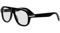 DiorBlackSuitO N4I Black Pilot Eyeglasses