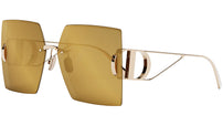 30Montaigne S7U Yellow Geometric Sunglasses