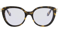 Serpenti Forever Havana Square Eyeglasses