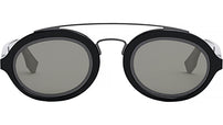 FF Around Black Oval Sunglasses