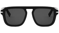 DiorBlackSuit 15I Shiny Black Geometric Sunglasses