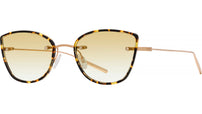 Brandy Gold Cat Eye Sunglasses