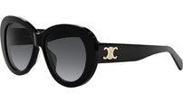 Triomphe Black Butterfly Sunglasses