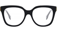 Fendi First Black Square Eyeglasses