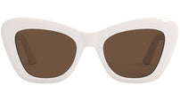 DiorBobby R1U White Cat Eye Sunglasses