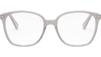 CELINE Thin Milky Grey Glitter Geometric Eyeglasses
