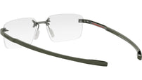 Flex Silver Rectangular Eyeglasses