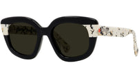 1970 Black Butterfly Sunglasses
