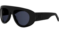 Triomphe Stamp Black Pilot Sunglasses