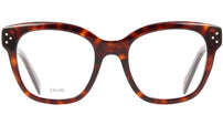CELINE 3 Dots Havana Square Eyeglasses