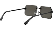 Fendi Sky Black Rectangular Sunglasses