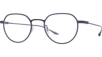 Ebbets Blue Round Eyeglasses