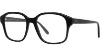 Slim Black Square Eyeglasses