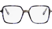 Mini CD O S2I Havana Purple Geometric Eyeglasses