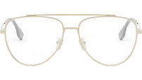 Fendi Travel Yellow Pilot Eyeglasses