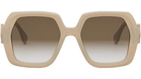 FF Diamonds Brown Square Sunglasses