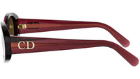 DiorGlow B3I Purple Oval Sunglasses