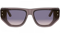DiorSignature 15I Brown Geometric Sunglasses