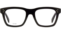 CELINE 3 Dots Black Rectangular Eyeglasses
