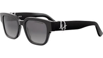 Dior Oblique S1I Black Squared Sunglasses