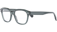 Fendi Blue Square Eyeglasses