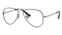 Aviator Kids RY1089 4074 Black on Silver