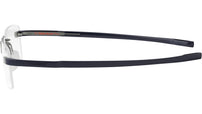 Flex Silver Rectangular Eyeglasses