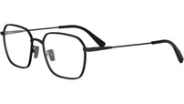 B.zero1 Black Geometric Eyeglasses