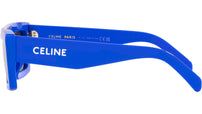 CELINE Monochroms Blue Rectangular Sunglasses