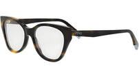 Fendi Way Havana Pantos Eyeglasses