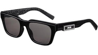DiorB23 S1I Black Geometric Sunglasses
