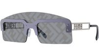 Fendi Technicolor Grey Mask Sunglasses