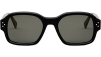 CELINE 3 Dots Black Geometric Sunglasses