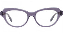 Slim Purple Cat Eye Eyeglasses