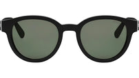 Bvlgari Aluminium Black Round Sunglasses