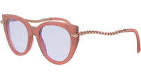 Serpenti Orange Cat Eye Eyeglasses