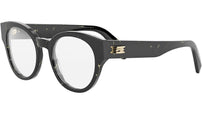 B.zero1 Black Round Eyeglasses