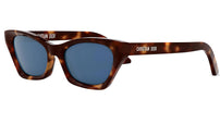 DiorMidnight B1I Havana Butterfly Sunglasses