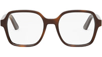 DiorMidnightO S1I Shiny Havana Geometric Eyeglasses