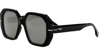 Fendi Selleria Black Square Sunglasses