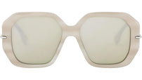 Fendi Selleria Beige Square Sunglasses