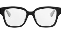 Tubogas Black Square Eyeglasses